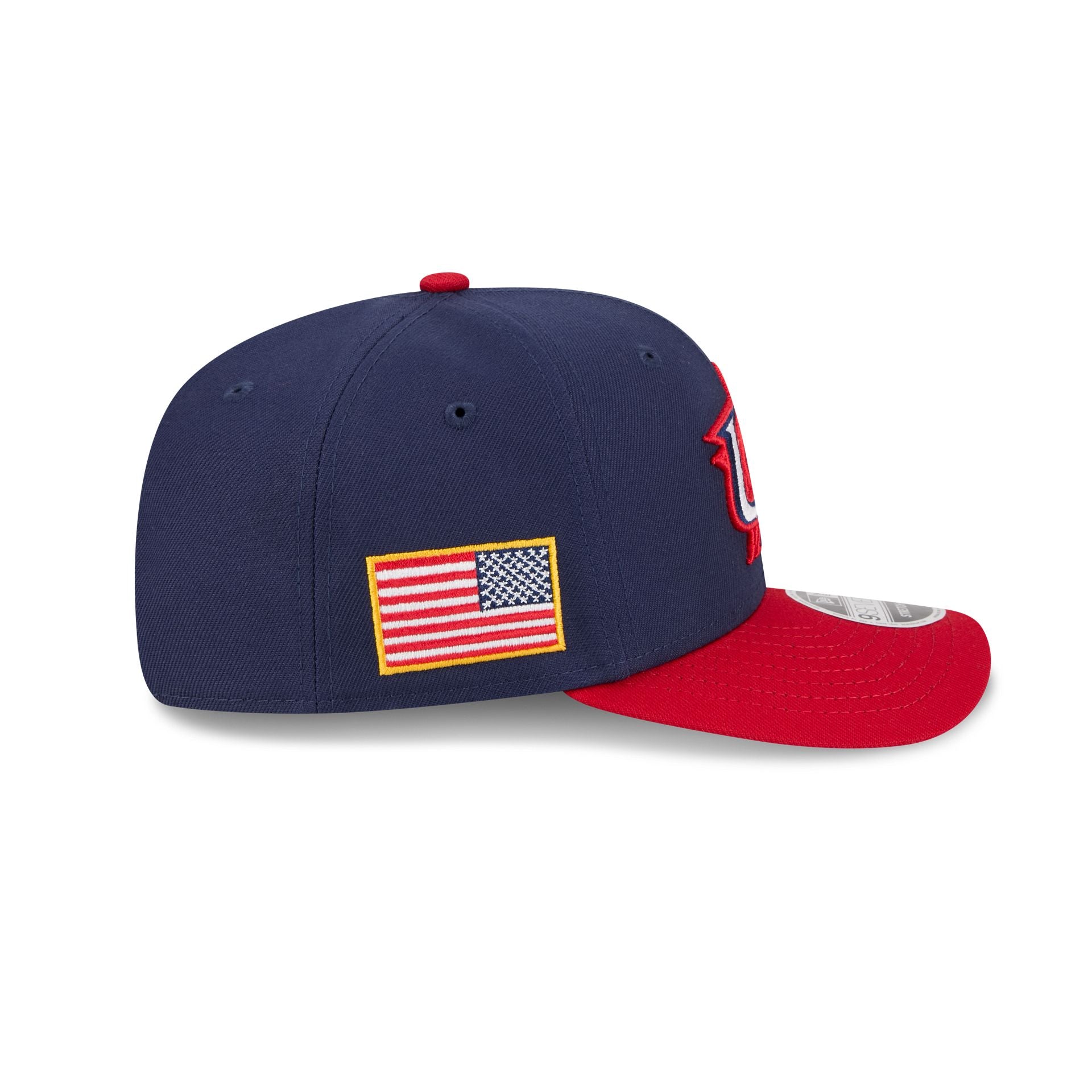 2026 World Baseball Classic USA 9SEVENTY Stretch-Snap Hat – New