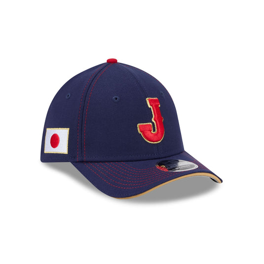 2026 World Baseball Classic Japan 39THIRTY M-Crown Stretch Fit Hat - New Era Cap