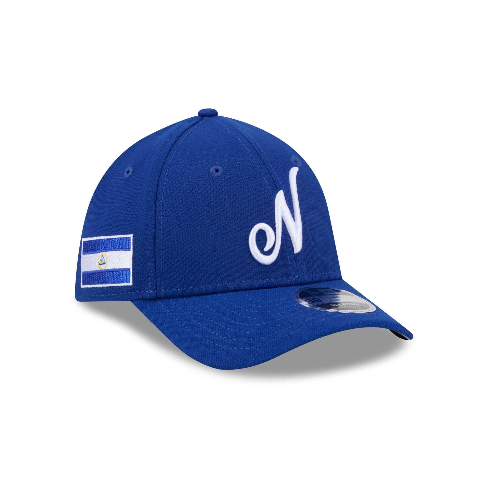 2026 World Baseball Classic Nicaragua 39THIRTY M-Crown Stretch Fit