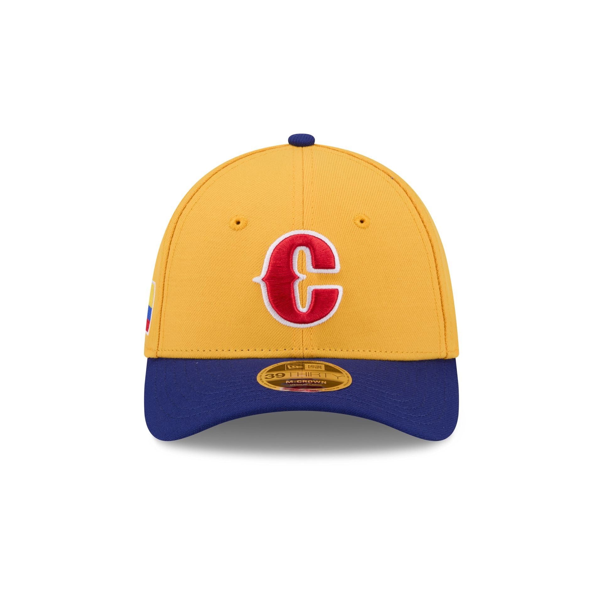2026 World Baseball Classic Colombia 39THIRTY M-Crown Stretch Fit Hat
