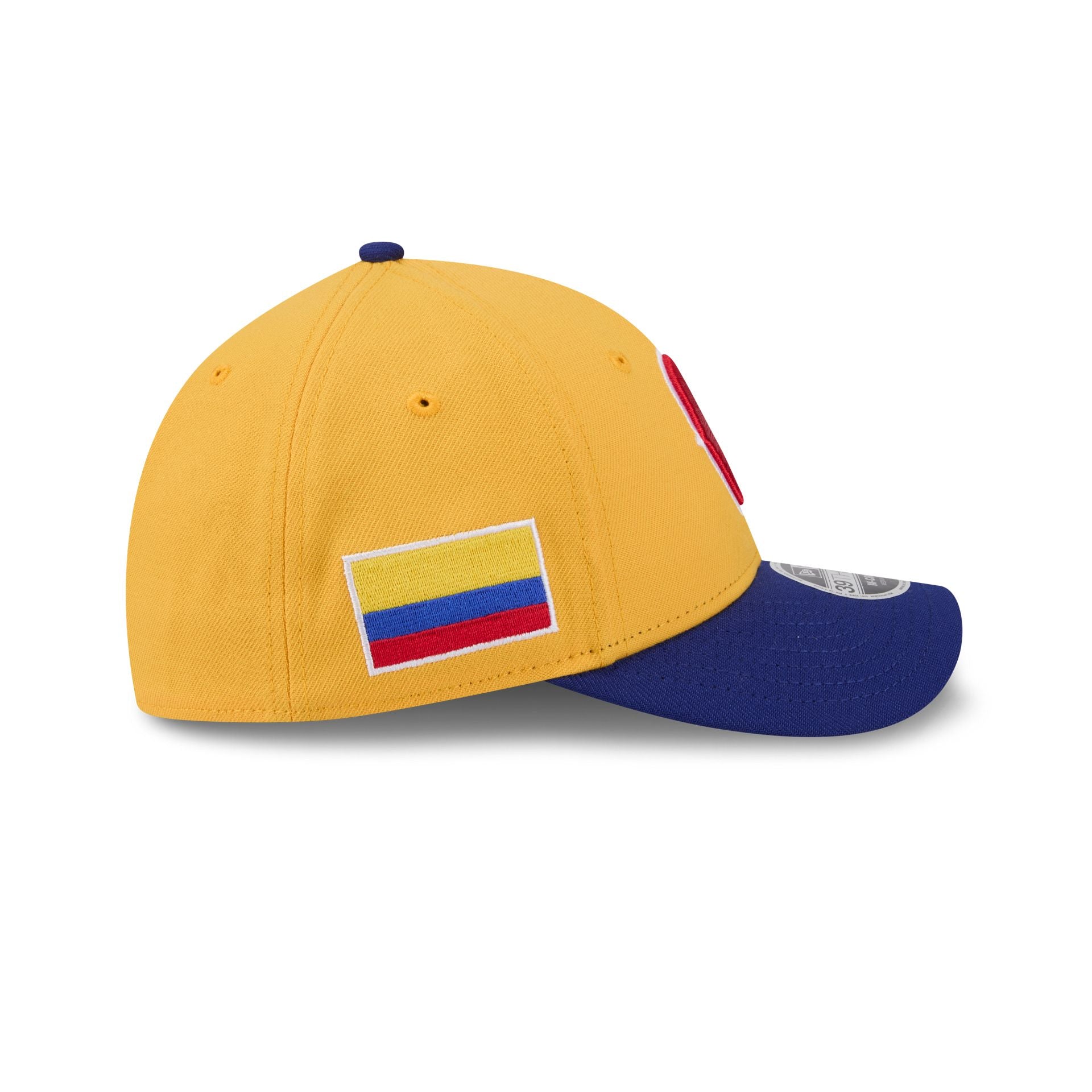 2026 World Baseball Classic Colombia 39THIRTY M-Crown Stretch Fit Hat