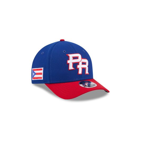 2026 World Baseball Classic Puerto Rico Kids 9FORTY M-Crown Snapback Hat - New Era Cap