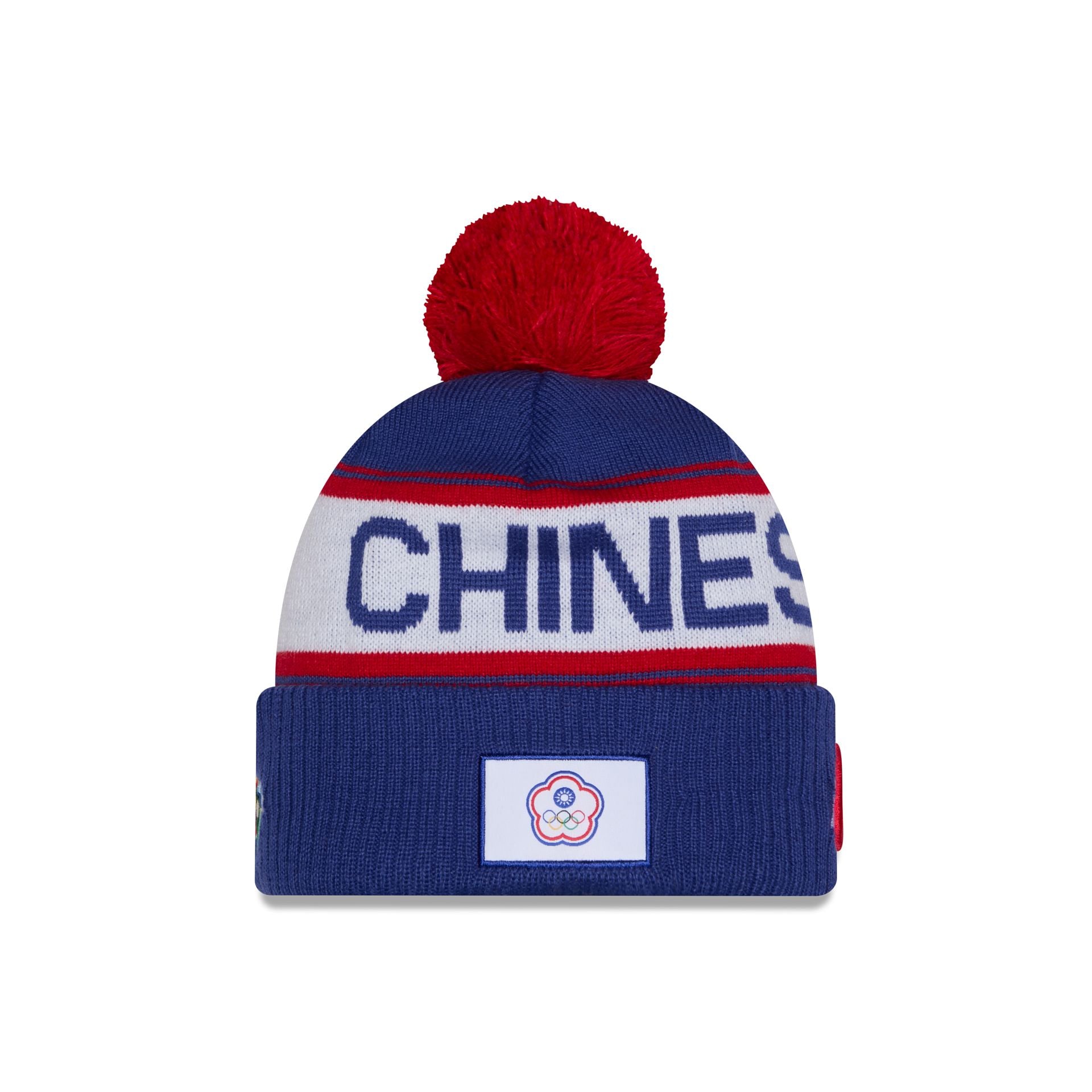2026 World Baseball Classic Chinese Taipei Pom Knit Hat