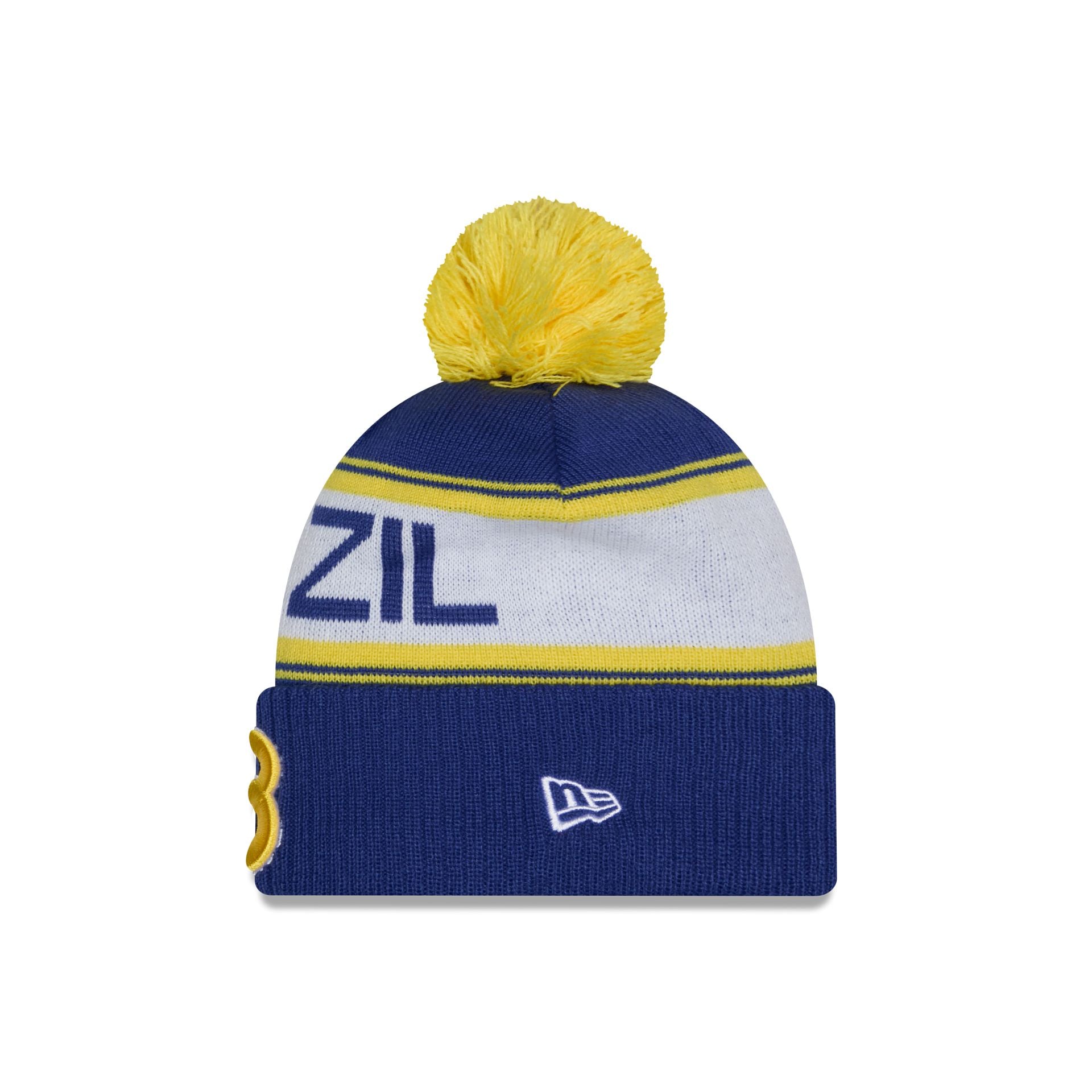 2026 World Baseball Classic Brazil Pom Knit Hat