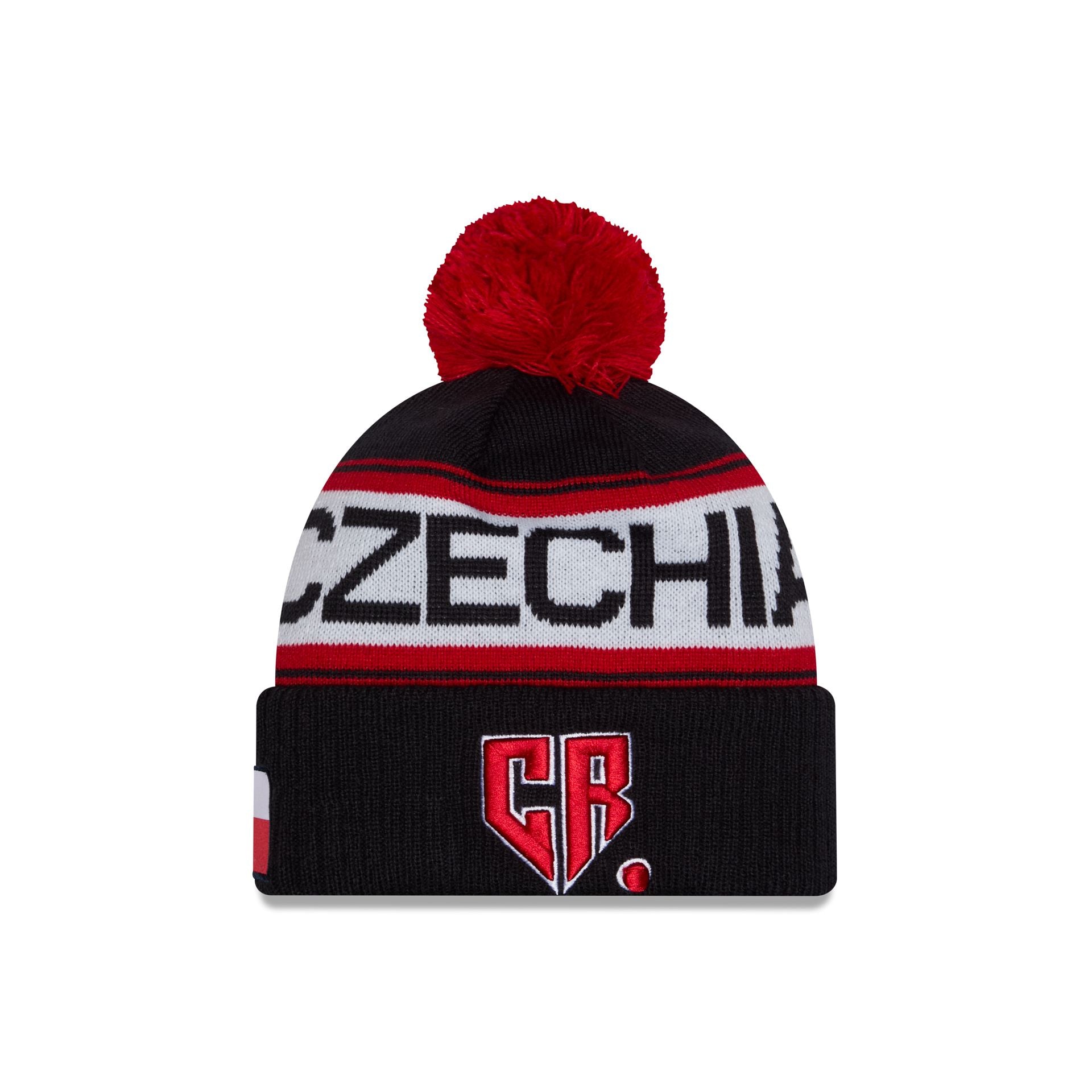 2026 World Baseball Classic Czechia Pom Knit Hat