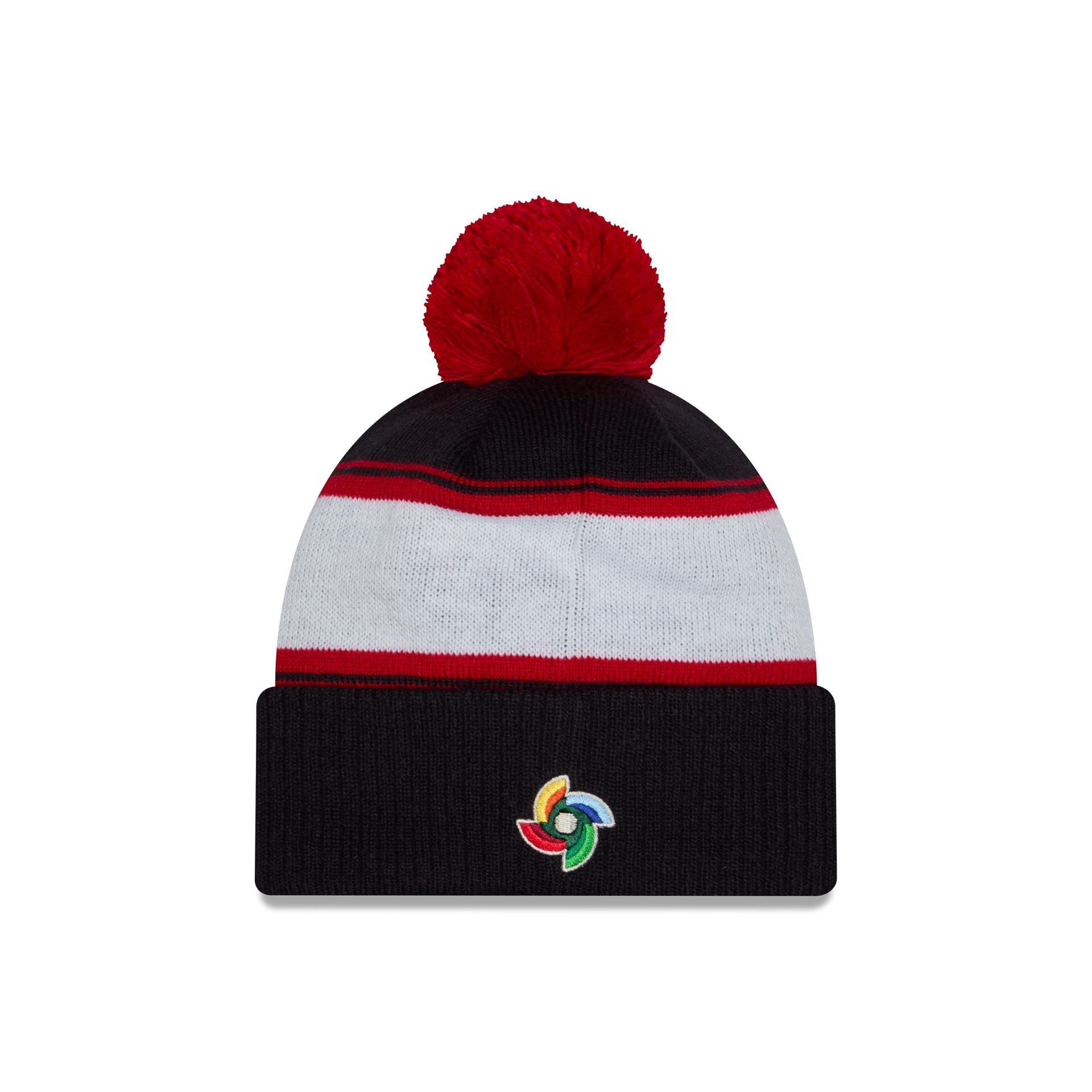 帽子 BASICKSxNeweraWorldBaseballClassicCap 2026 World Baseball Classic Czechia Pom Knit Hat – New Era Cap