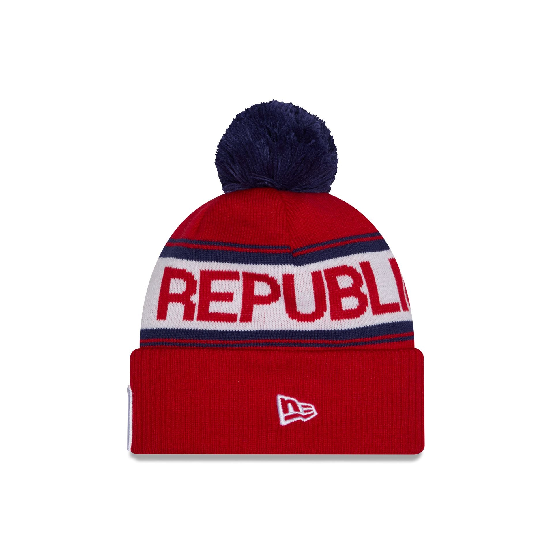 2026 World Baseball Classic Dominican Republic Pom Knit Hat
