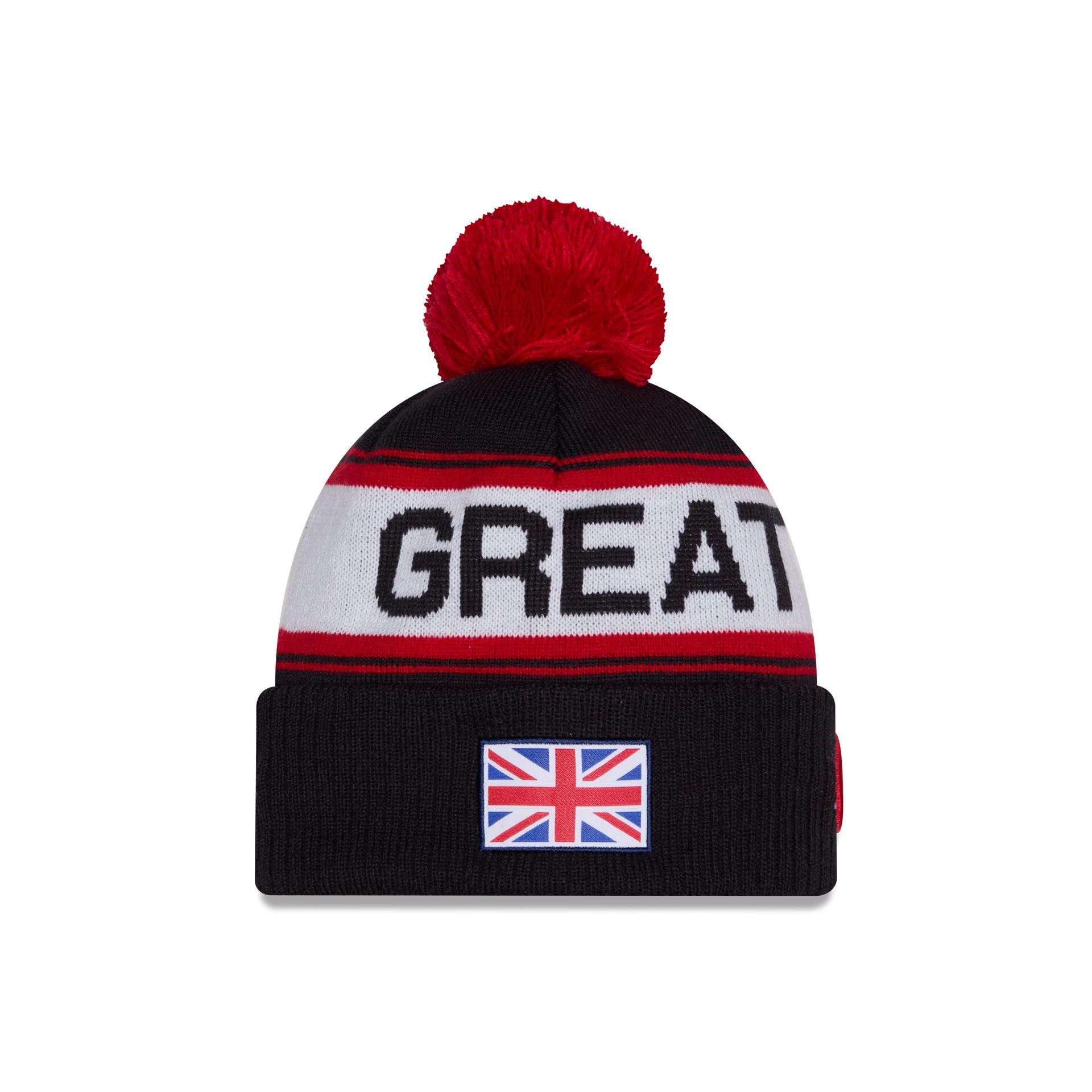 2026 World Baseball Classic Great Britain Pom Knit Hat – New Era Cap