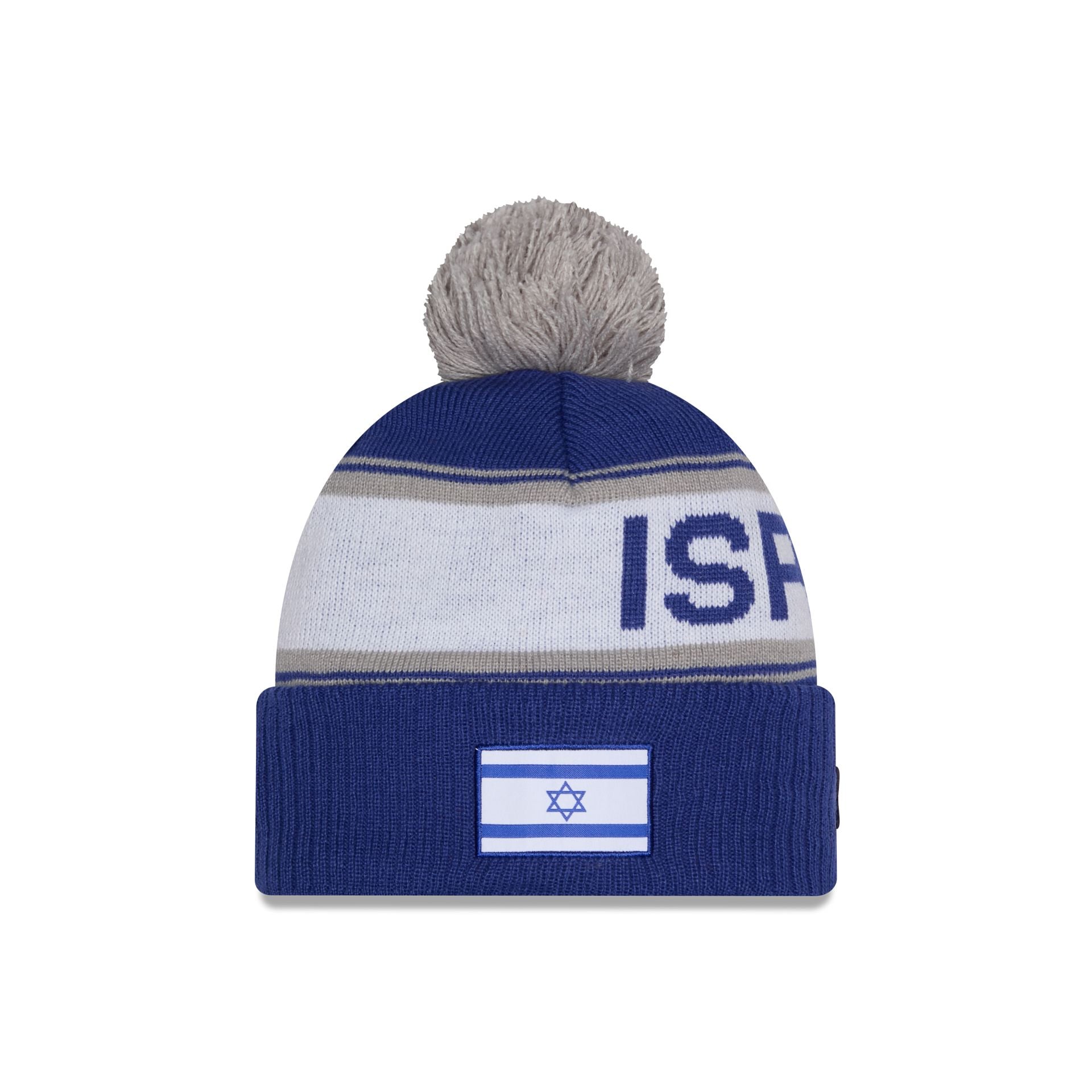 2026 World Baseball Classic Israel Pom Knit Hat