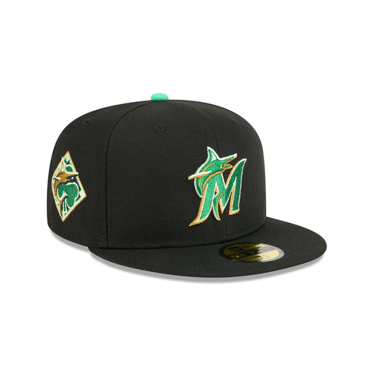 Miami Marlins St. Patrick's Day 2026 59FIFTY Fitted Hat - New Era Cap