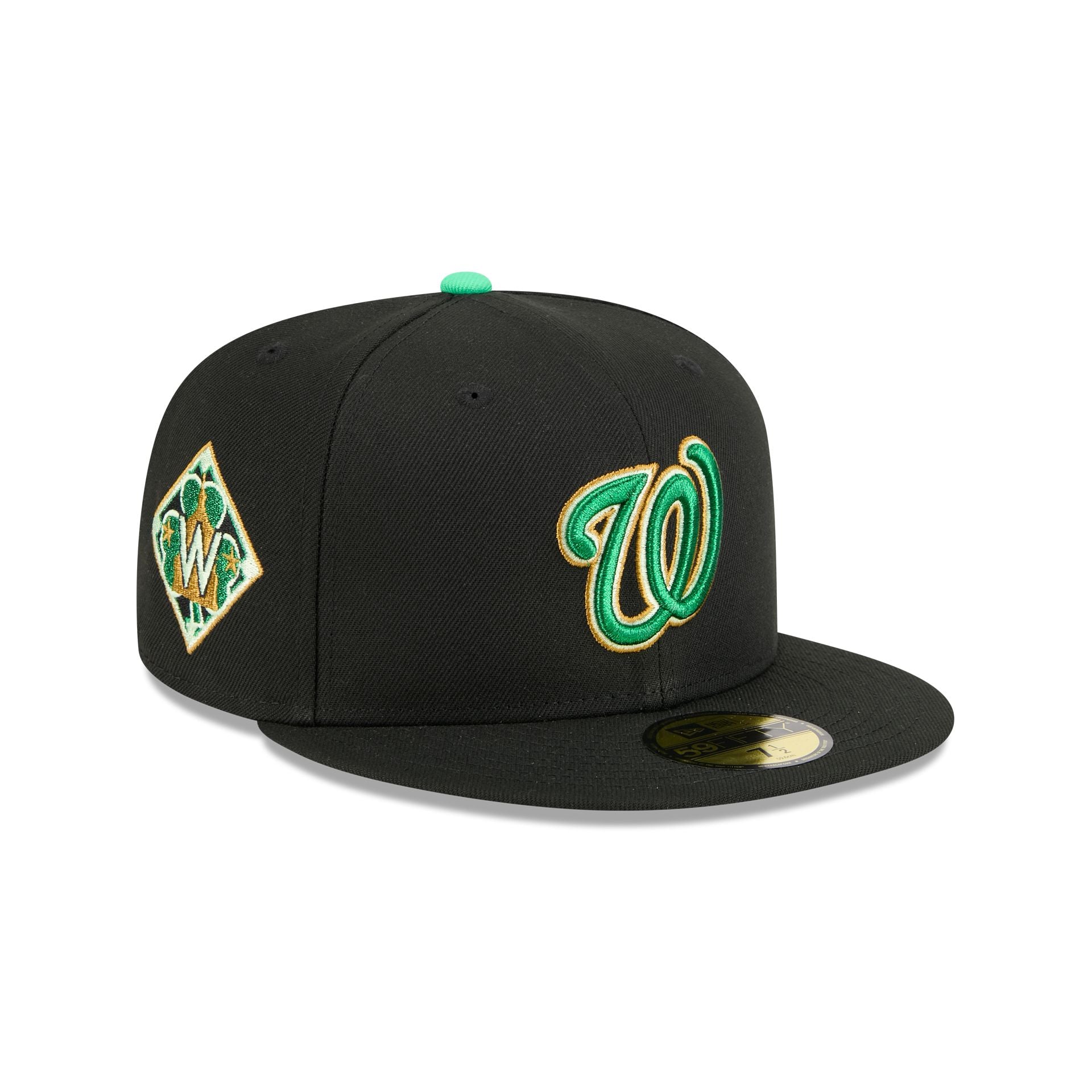 Washington Nationals St. Patrick's Day 2026 59FIFTY Fitted Hat