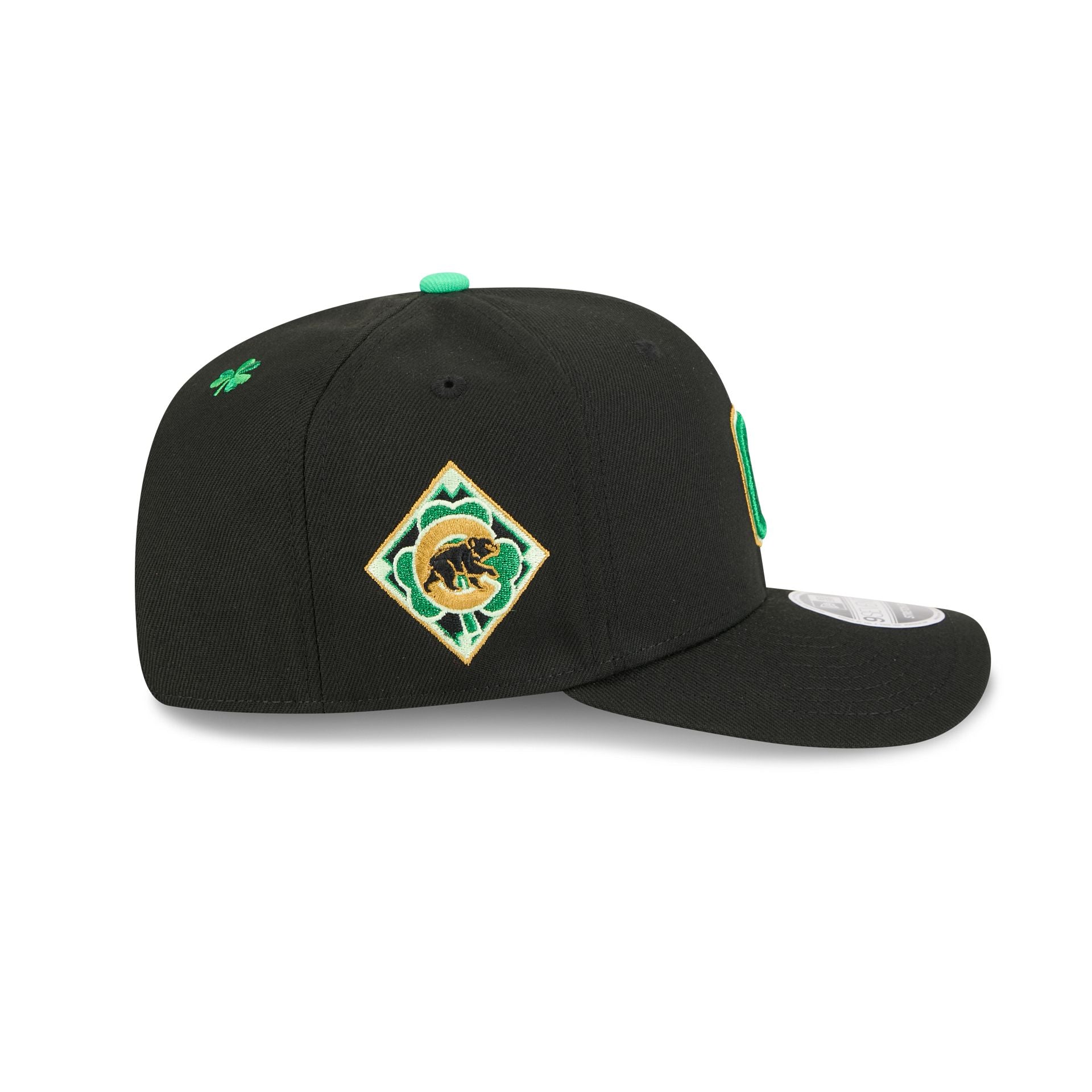 Chicago Cubs St. Patrick's Day 2026 9SEVENTY Stretch-Snap Hat