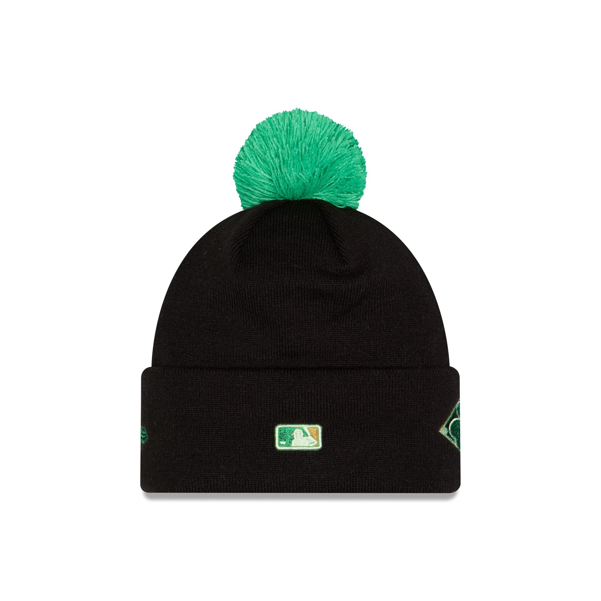 Los Angeles Dodgers St. Patrick's Day 2026 Pom Knit Hat