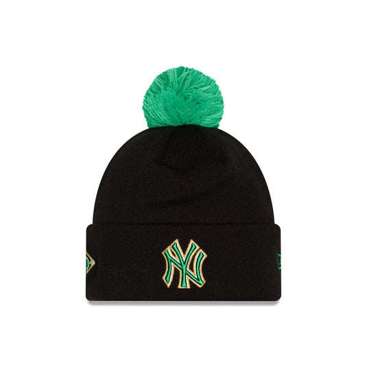 New York Yankees St. Patrick's Day 2026 Pom Knit Hat - New Era Cap