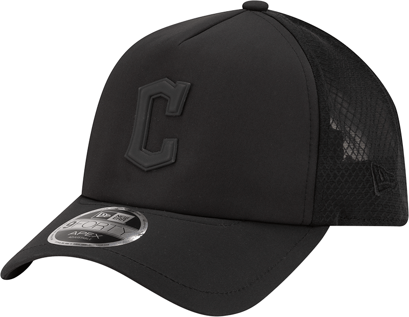 Chapeau New Era 59fifty Homme – Taille 7 3/4, Cleveland Indians/Guardians, Rouge/Bleu