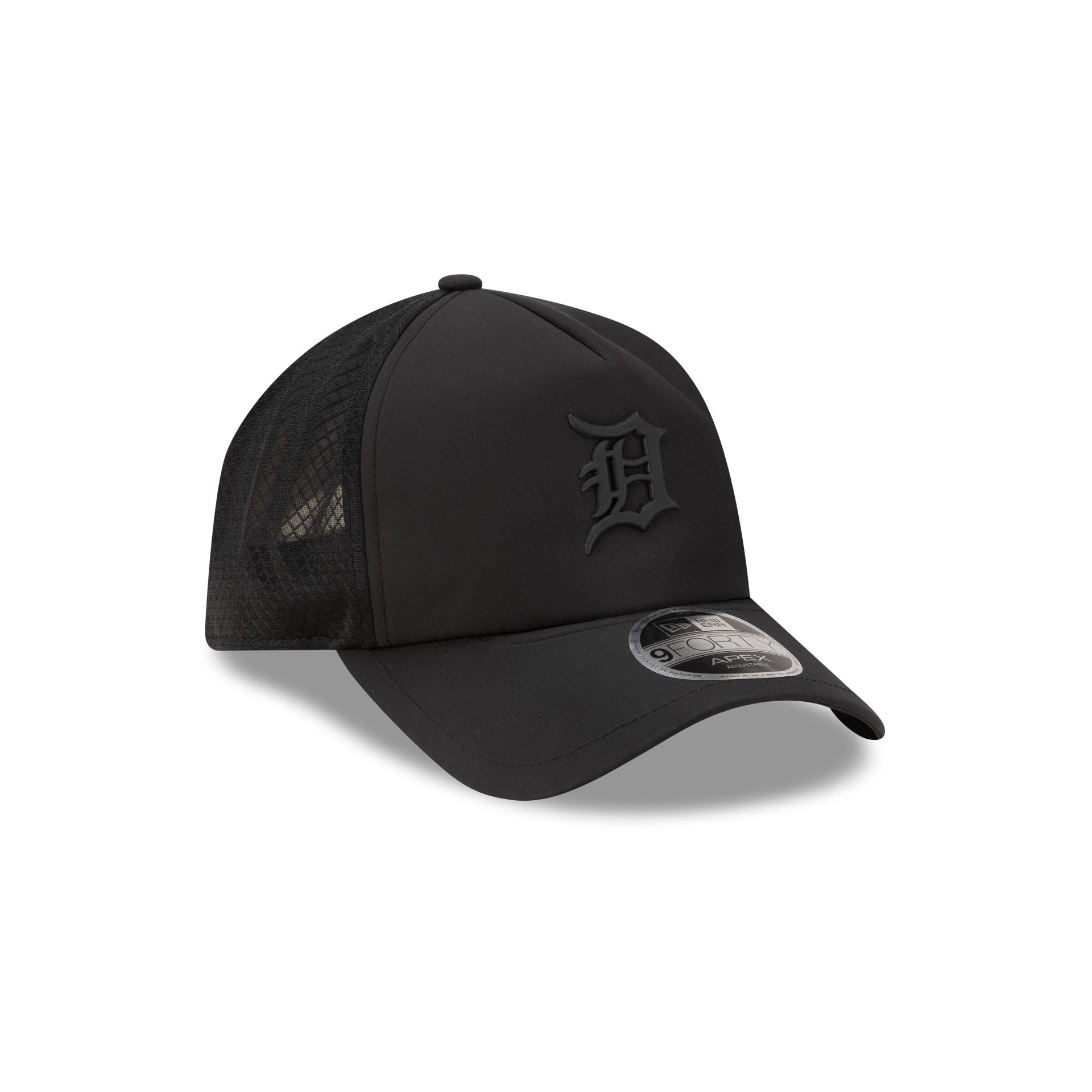 Detroit Tigers 2026 Batting Practice Black 9FORTY APEX Trucker Hat