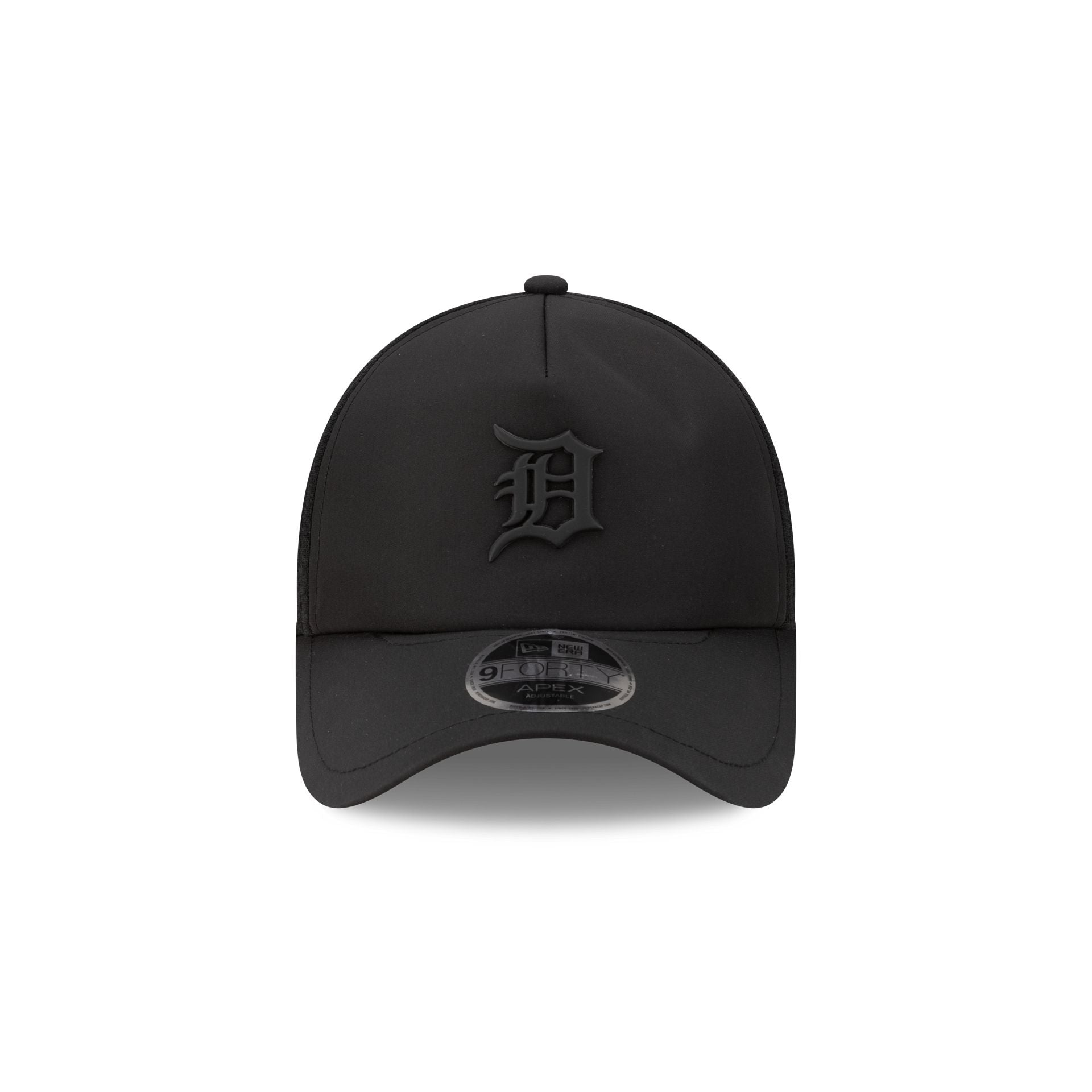 Detroit Tigers 2026 Batting Practice Black 9FORTY APEX Trucker Hat