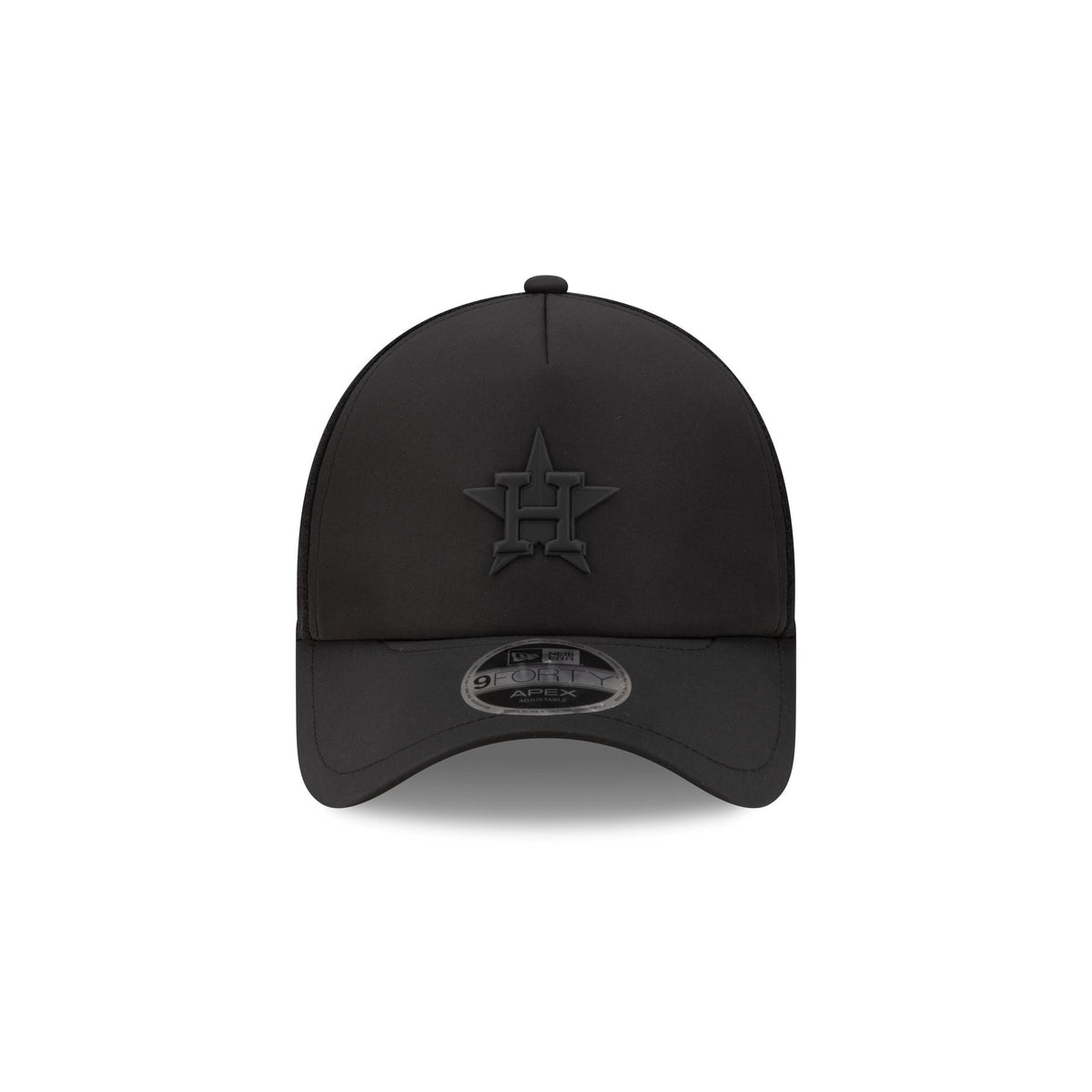 Houston Astros 2026 Batting Practice Black 9FORTY APEX Trucker Hat