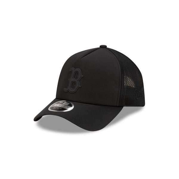 Boston Red Sox 2026 Batting Practice Black 9FORTY APEX Trucker Hat