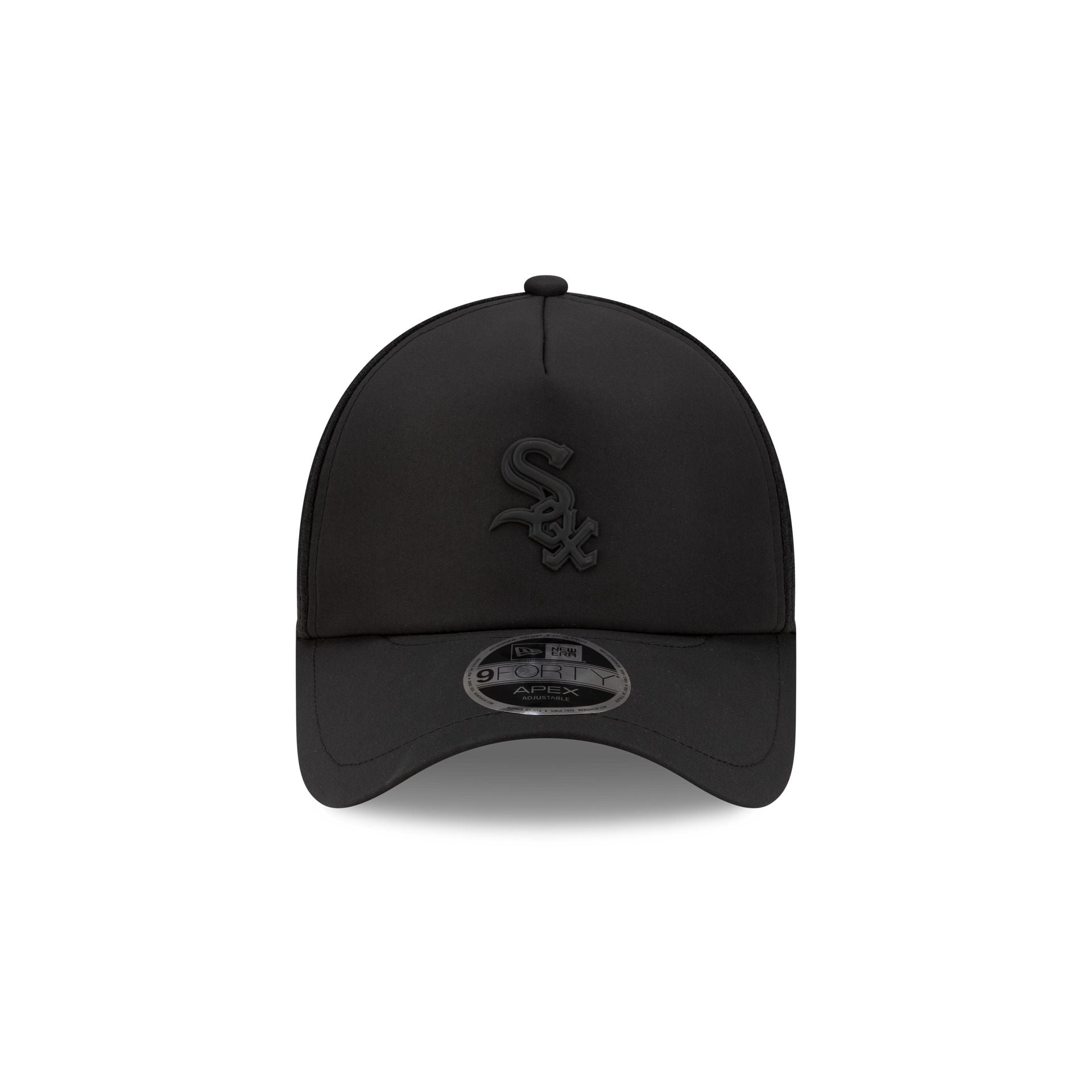 Chicago White Sox 2026 Batting Practice Black 9FORTY APEX Trucker Hat