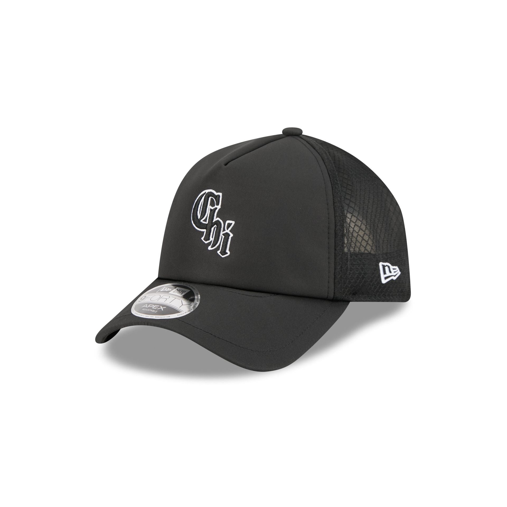 Chicago White Sox 2026 Batting Practice Alt Chi 9FORTY APEX Trucker Hat