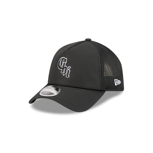 Chicago White Sox 2026 Batting Practice Alt Chi 9FORTY APEX Trucker Hat - New Era Cap