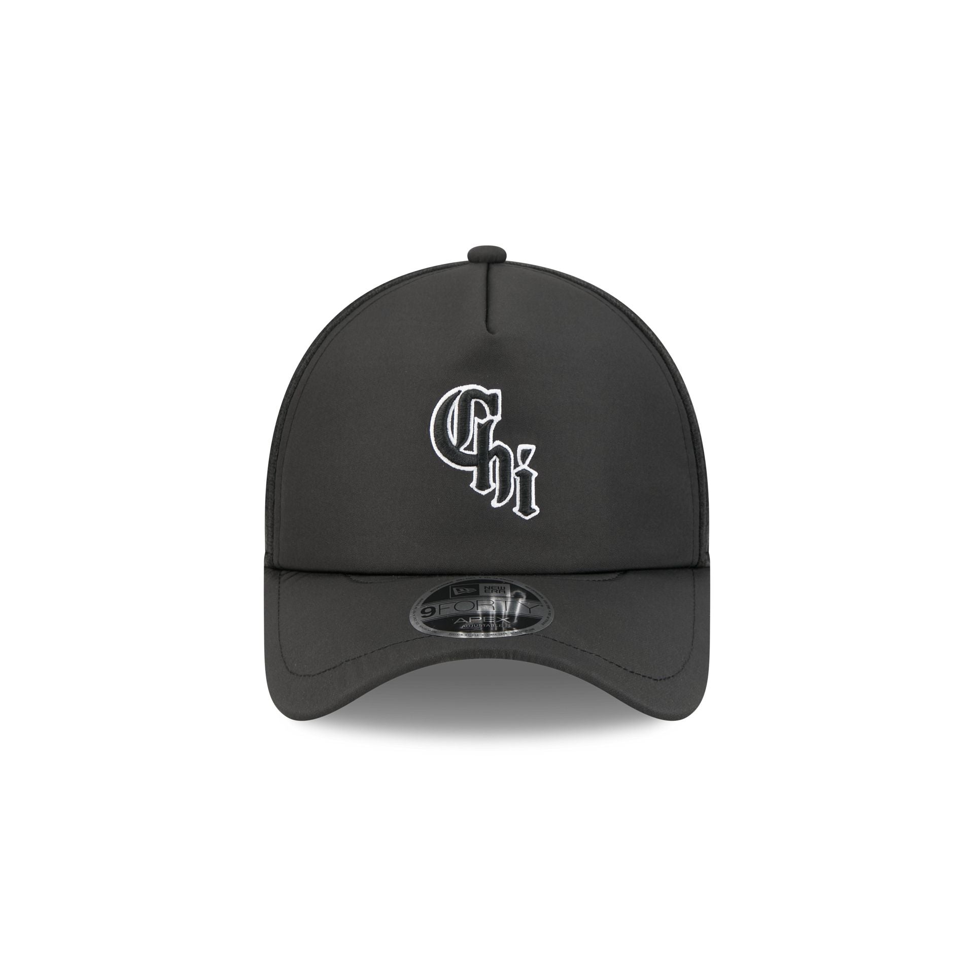 Chicago White Sox 2026 Batting Practice Alt Chi 9FORTY APEX Trucker Hat
