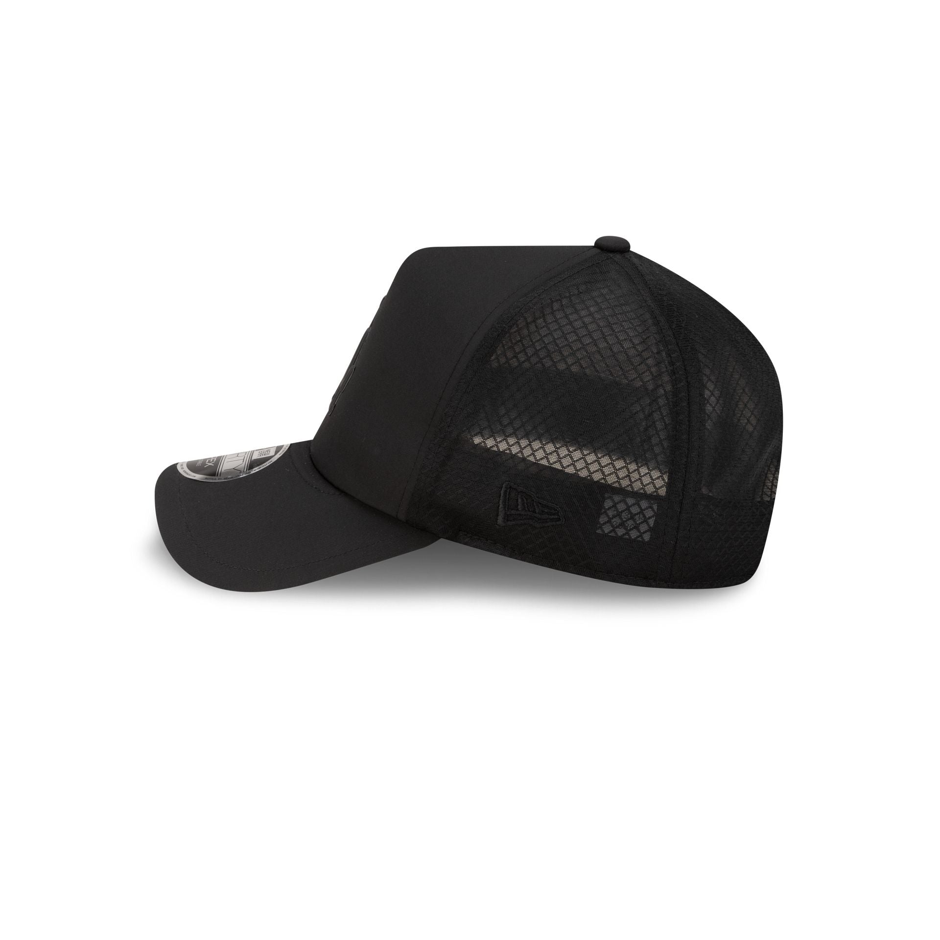 Los Angeles Dodgers 2026 Batting Practice Black 9FORTY APEX Trucker Hat
