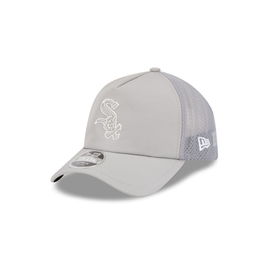 Chicago White Sox 2026 Batting Practice Gray 9FORTY APEX Trucker Hat - New Era Cap