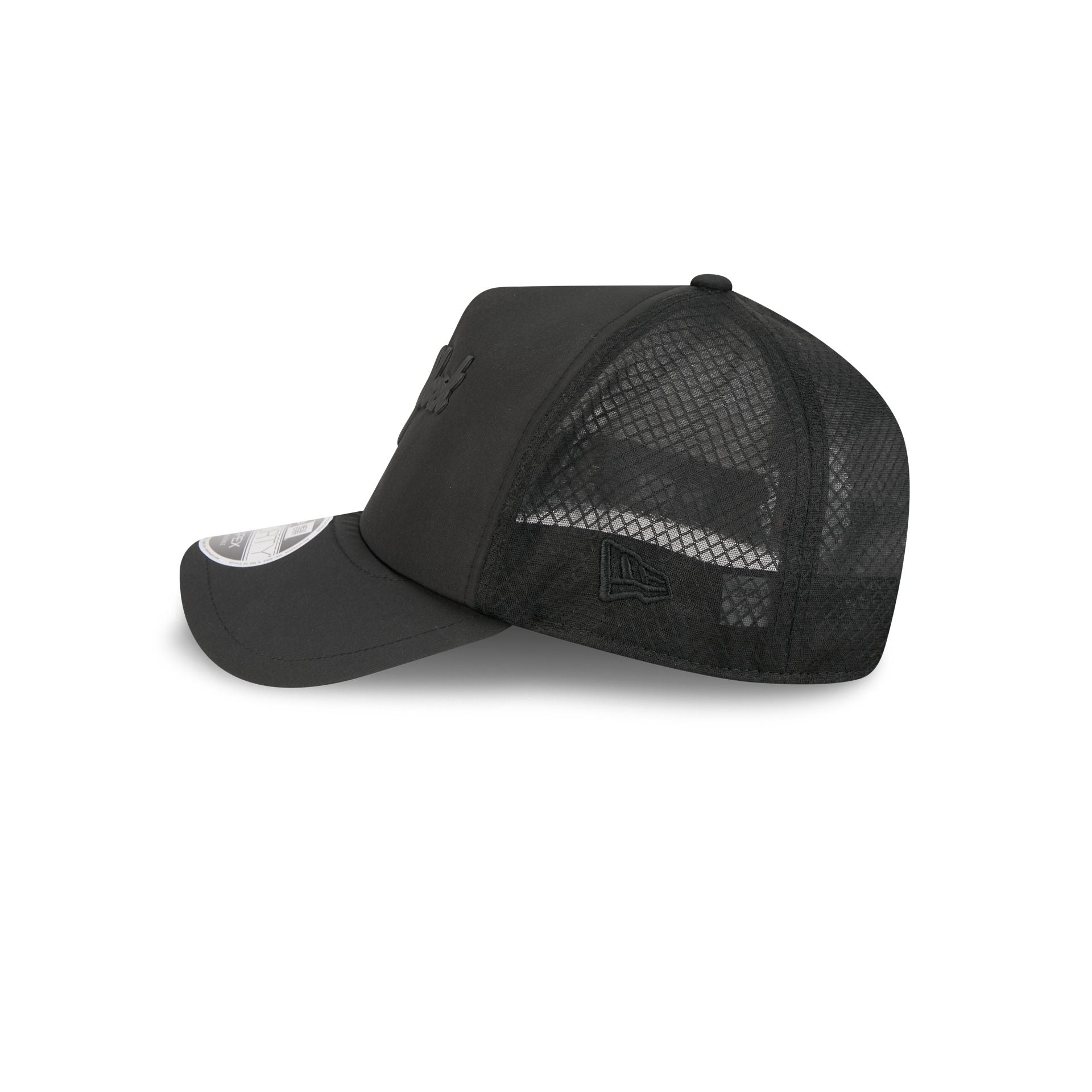 New York Mets 2026 Batting Practice Black 9FORTY APEX Trucker Hat