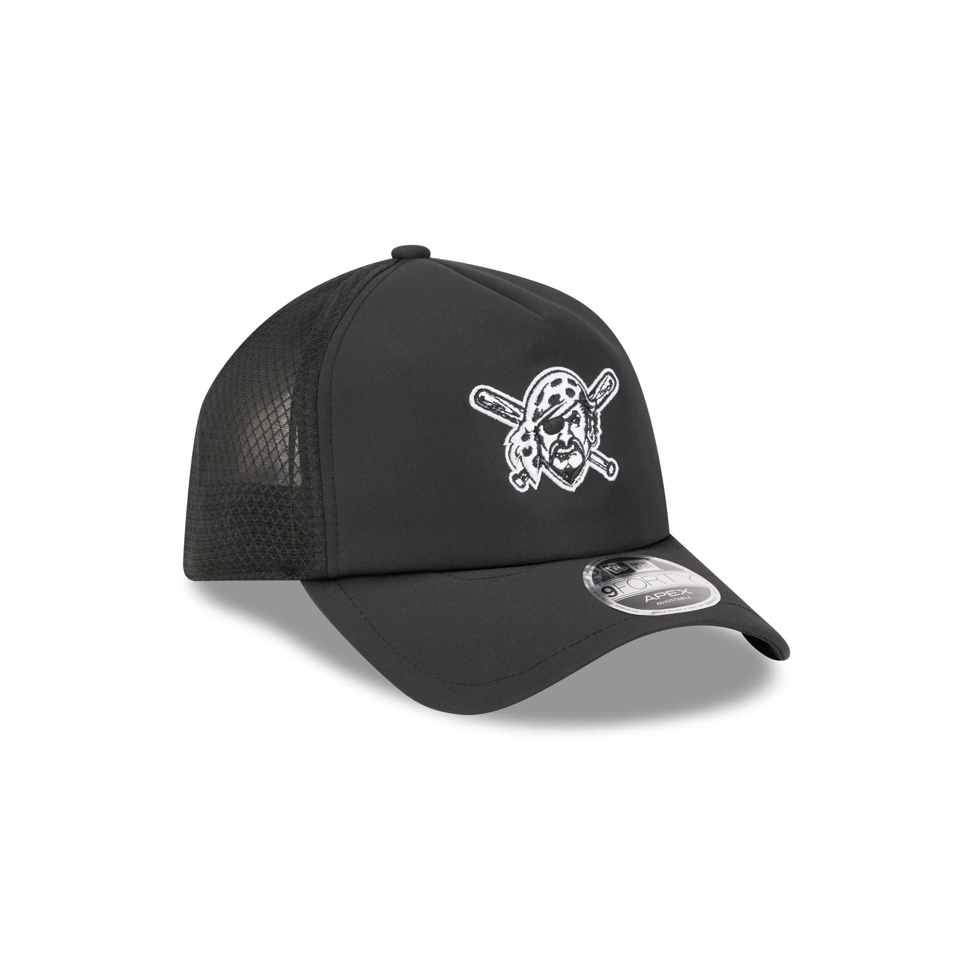 Pittsburgh Pirates 2026 Batting Practice Alt Pirate 9FORTY APEX Trucker Hat