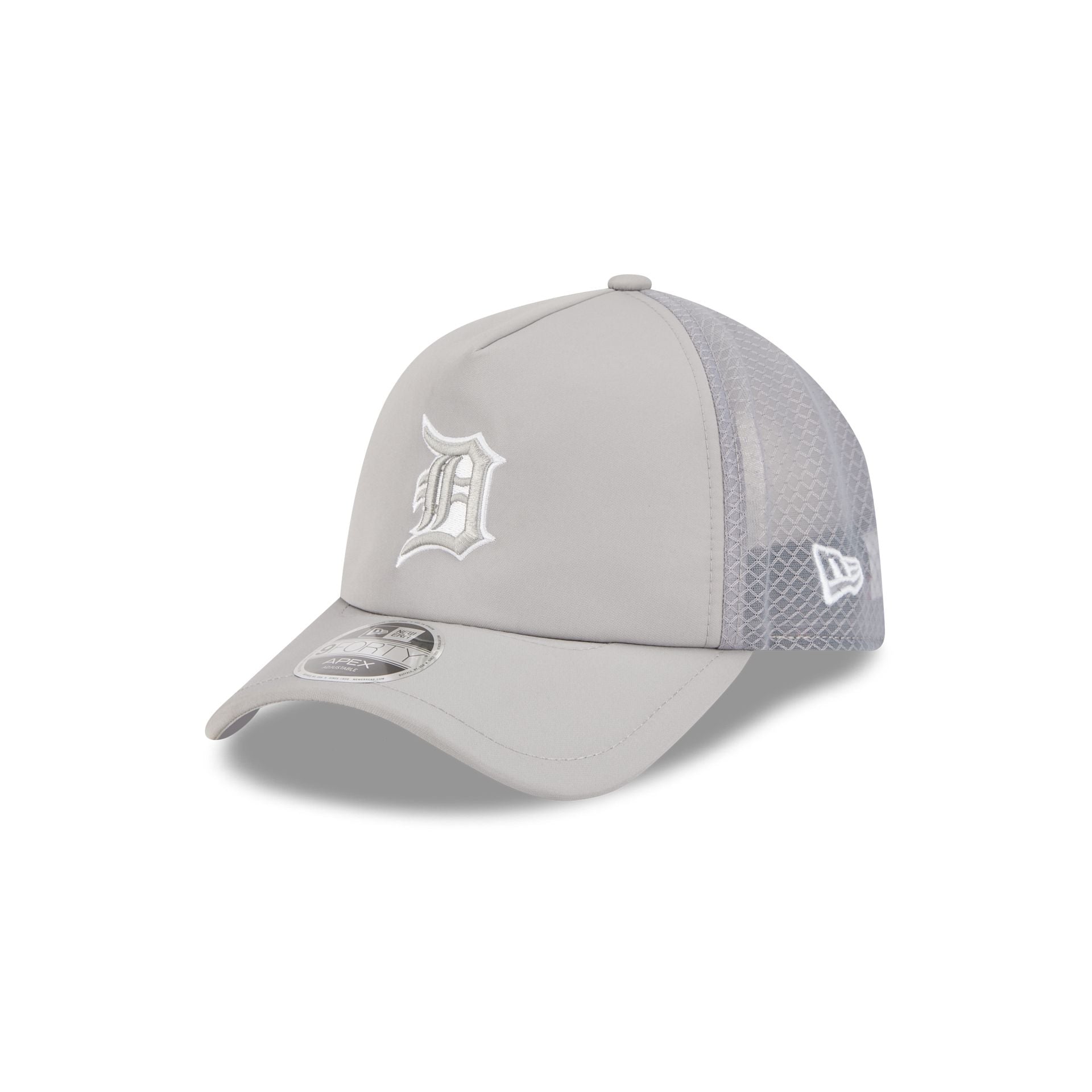 Detroit Tigers 2026 Batting Practice Gray 9FORTY APEX Trucker Hat