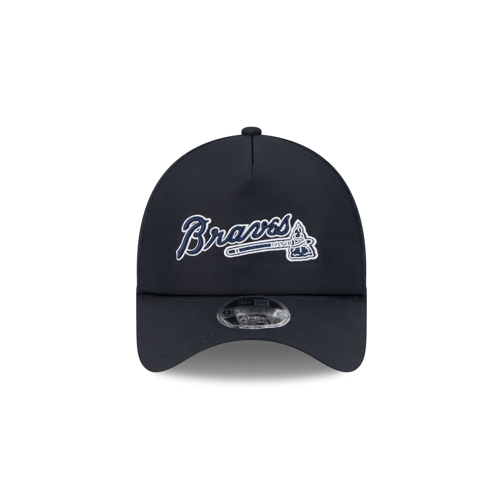 Atlanta Braves 2026 Batting Practice Alt Tomahawk 9FORTY APEX Trucker Hat
