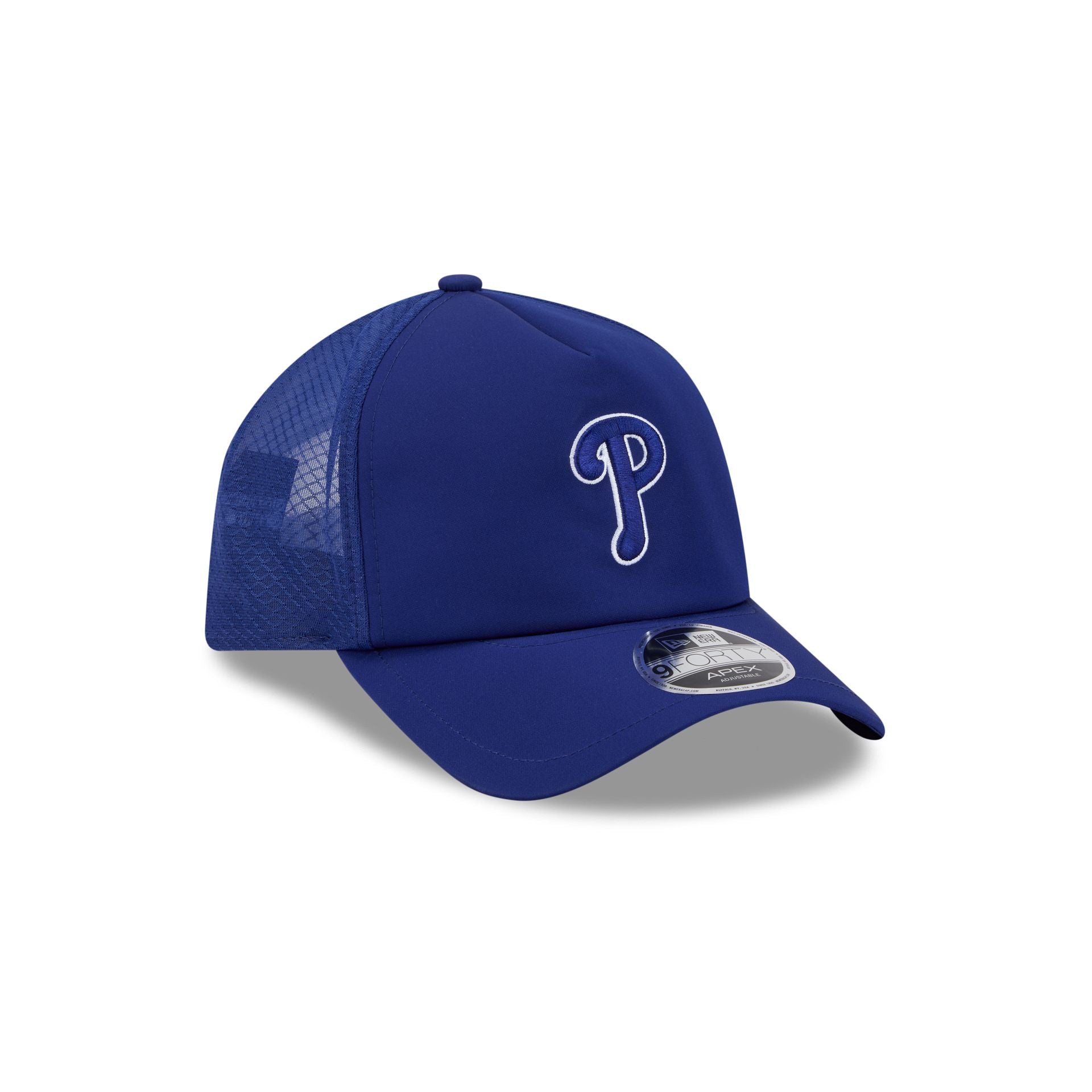Philadelphia Phillies 2026 Batting Practice Colorway 9FORTY APEX Trucker Hat