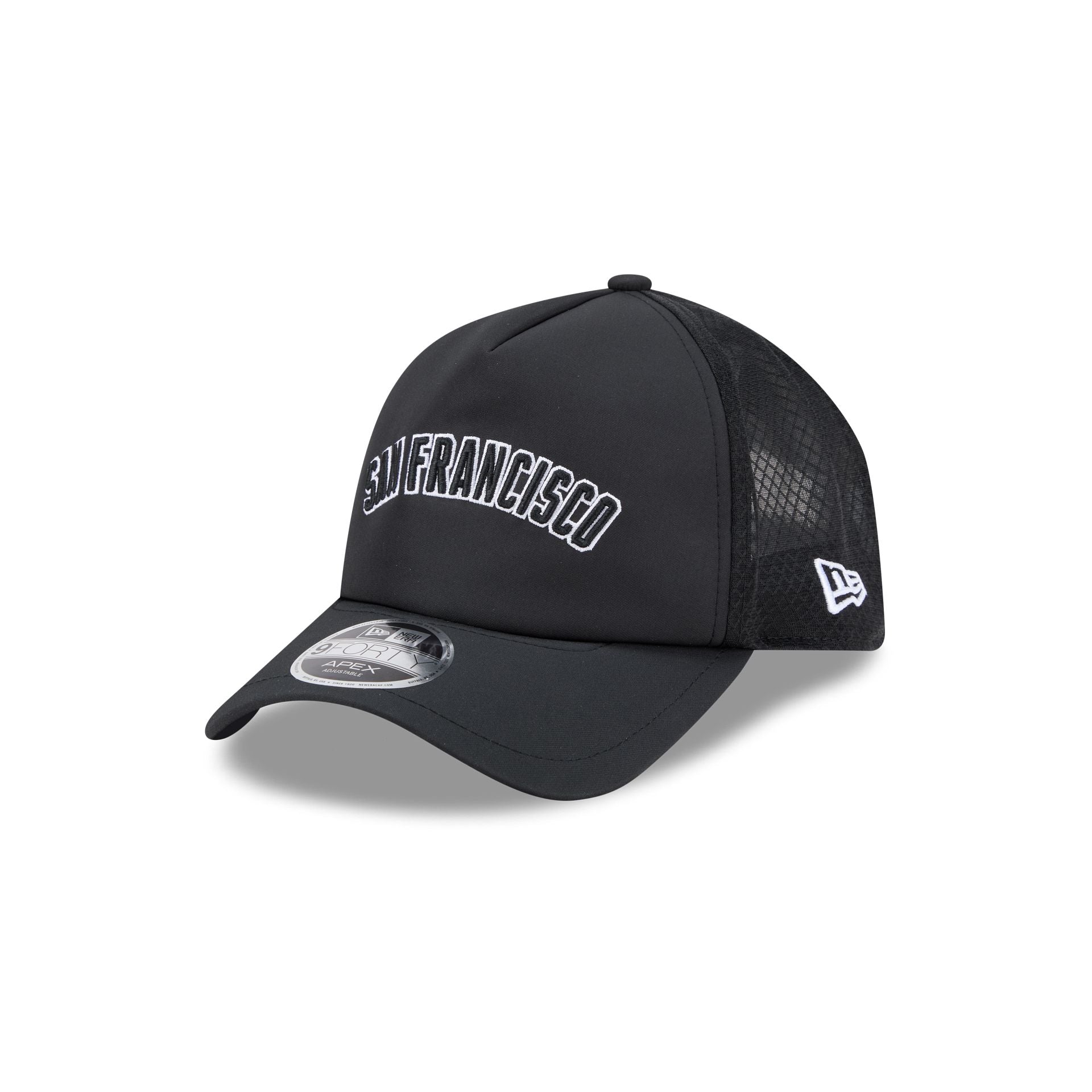 San Francisco Giants 2026 Batting Practice Alt Wordmark 9FORTY APEX Trucker Hat