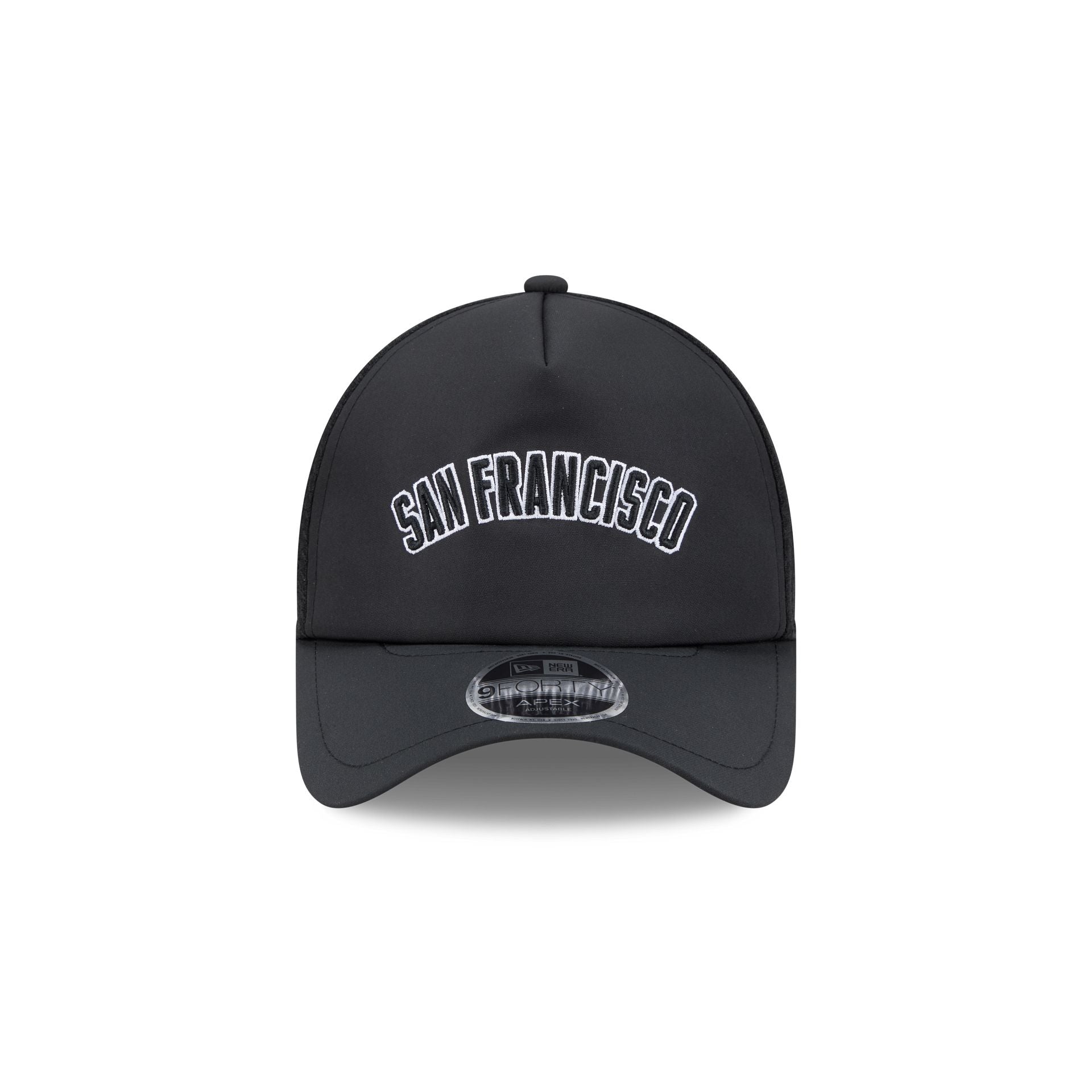 San Francisco Giants 2026 Batting Practice Alt Wordmark 9FORTY APEX Trucker Hat