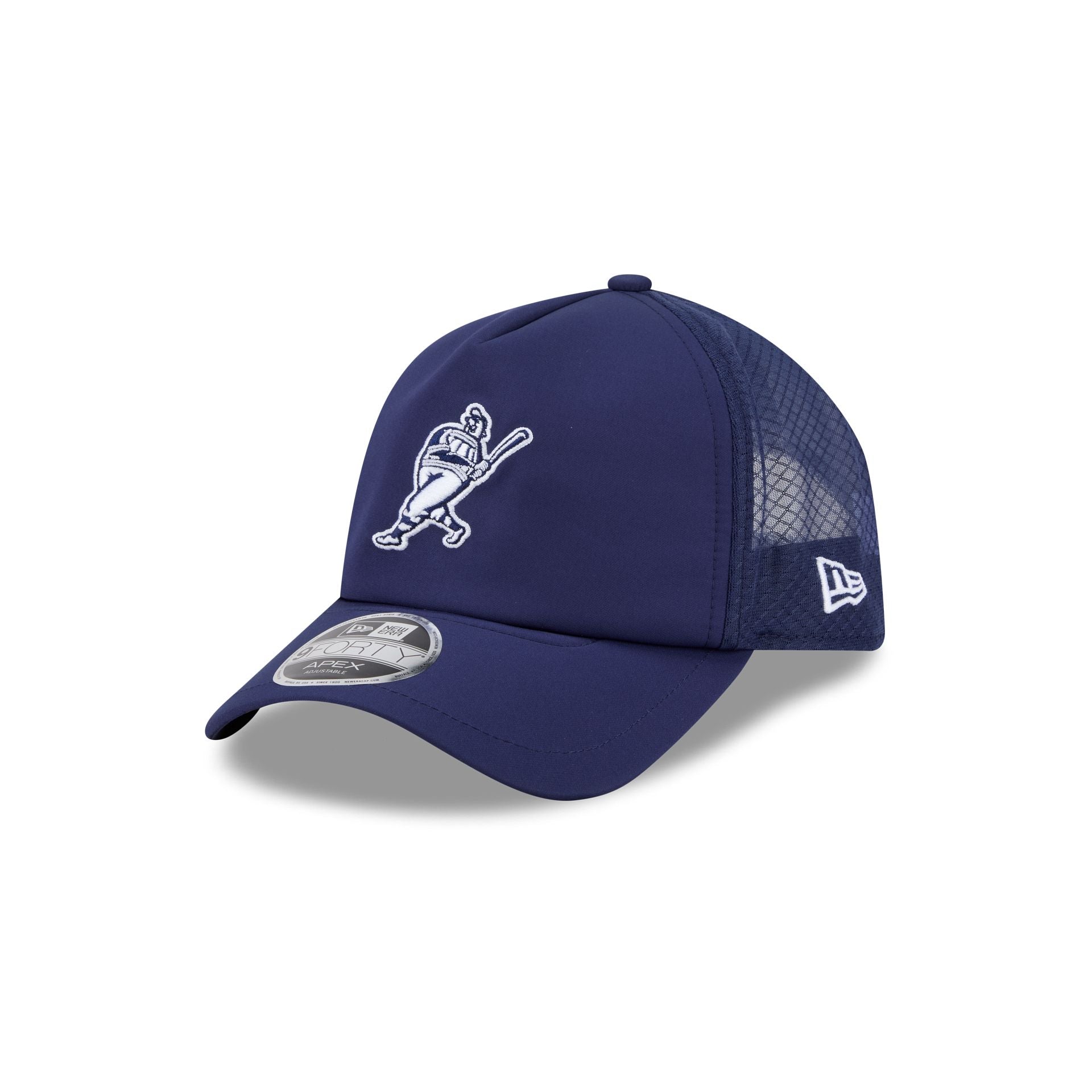 Milwaukee Brewers 2026 Batting Practice Alt Swing 9FORTY APEX Trucker Hat