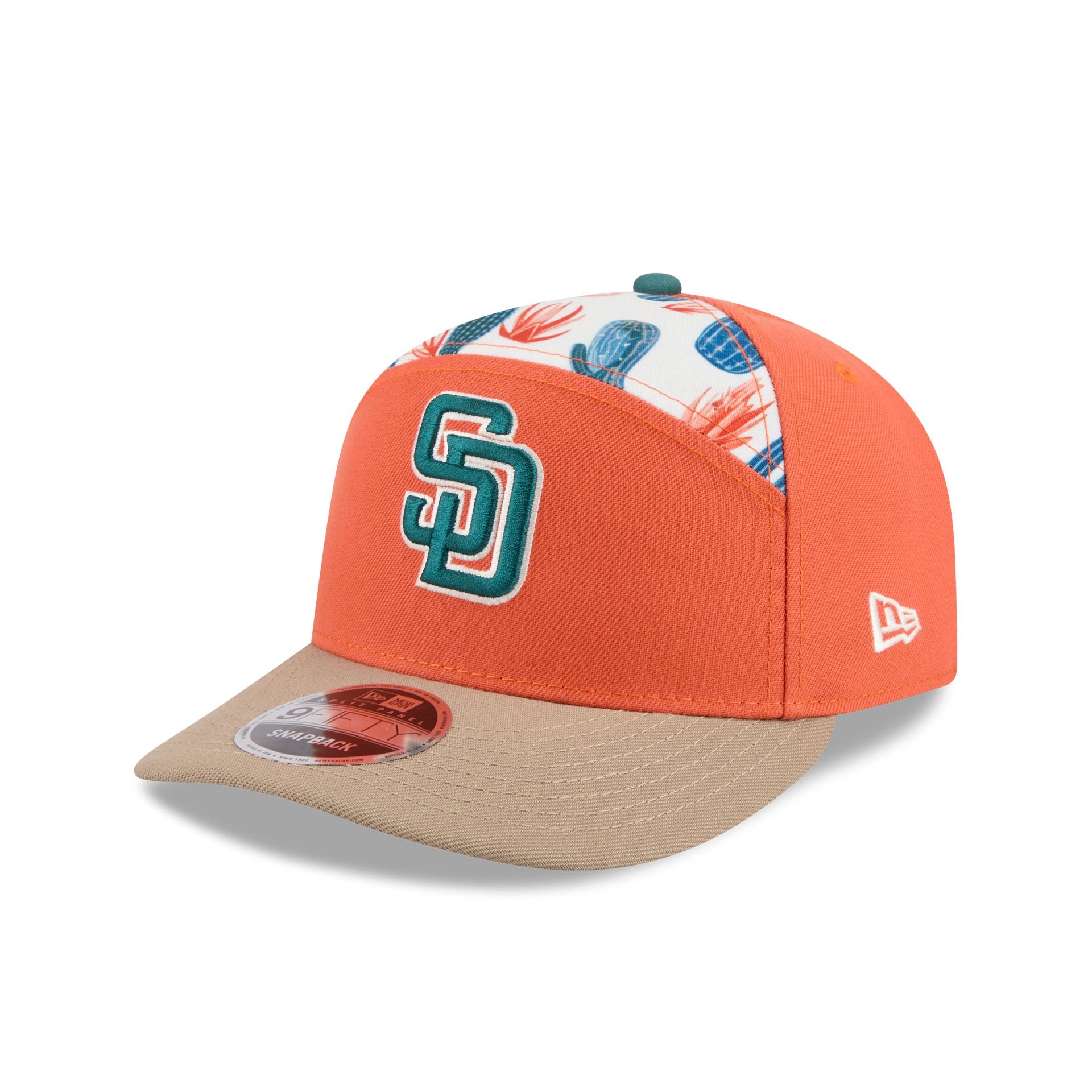 San Diego Padres 2026 Spring Training Cactus League Split Panel 9FIFTY Snapback Hat