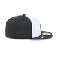 Arizona Diamondbacks 2026 Clubhouse Black & White 59FIFTY Fitted Hat