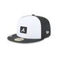 Atlanta Braves 2026 Clubhouse Black & White 59FIFTY Fitted Hat