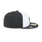 Chicago White Sox 2026 Clubhouse Black & White 59FIFTY Fitted Hat
