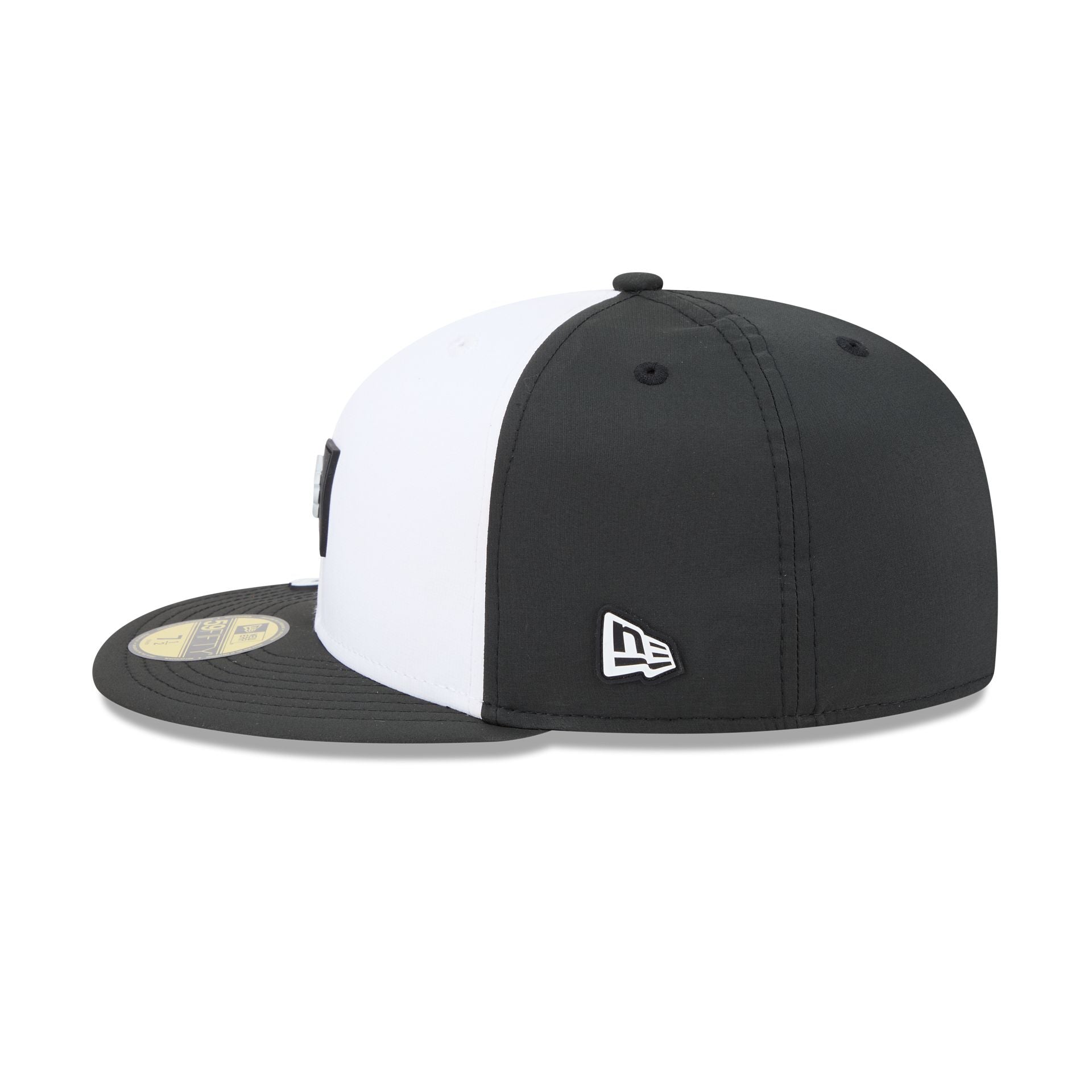 Athletics 2026 Clubhouse Black & White 59FIFTY Fitted Hat