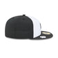 Athletics 2026 Clubhouse Black & White 59FIFTY Fitted Hat