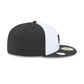 Cleveland Guardians 2026 Clubhouse Black & White 59FIFTY Fitted Hat