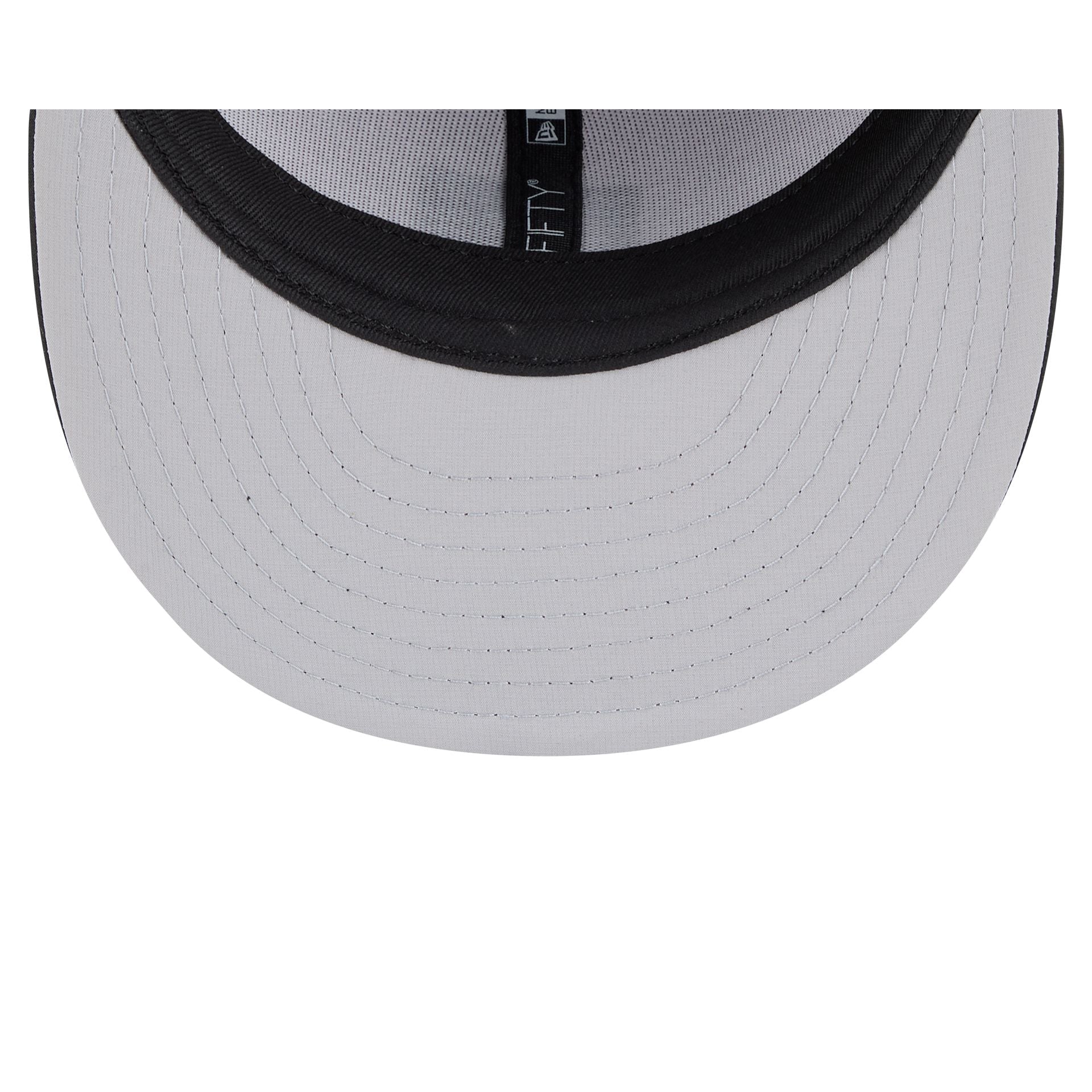 Colorado Rockies 2026 Clubhouse Black & White 59FIFTY Fitted Hat