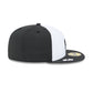 Minnesota Twins 2026 Clubhouse Black & White 59FIFTY Fitted Hat