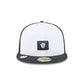 Milwaukee Brewers 2026 Clubhouse Black & White 59FIFTY Fitted Hat