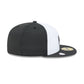 Milwaukee Brewers 2026 Clubhouse Black & White 59FIFTY Fitted Hat