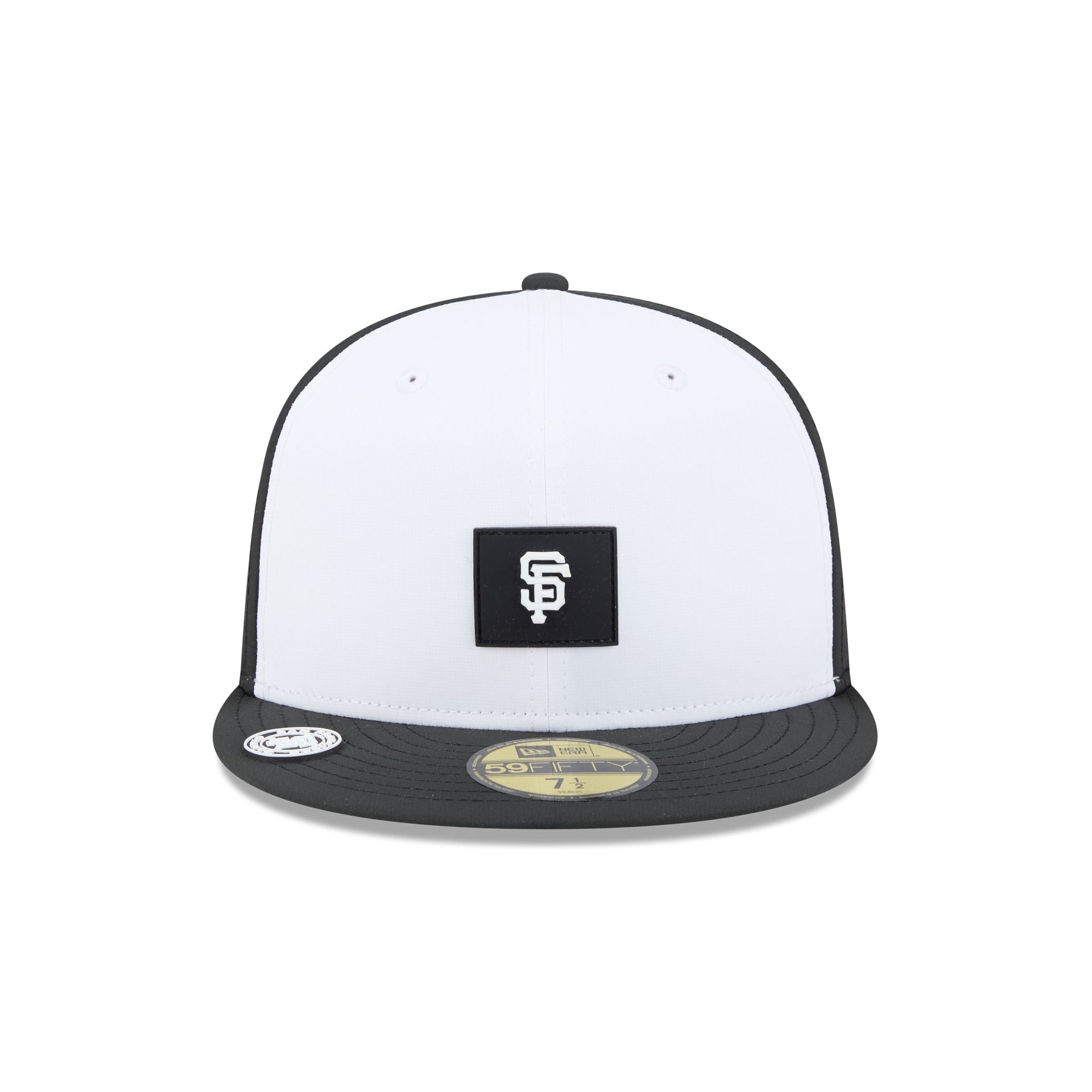 San Francisco Giants 2026 Clubhouse Black & White 59FIFTY Fitted Hat