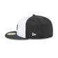 Los Angeles Dodgers 2026 Clubhouse Black & White 59FIFTY Fitted Hat